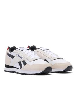 Zapatilla Reebok U Glide Blanco/Rojo/Negro hombre
