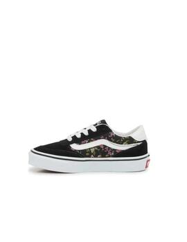 Zapatilla Vans UY Brooklyn Ls Floral Negro