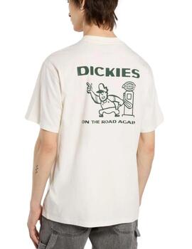 Camiseta Dickies MN Burns Blanco para hombre