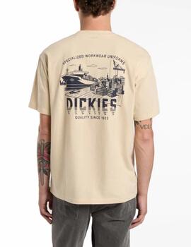 Camiseta Dickies MN Pelham Beige para hombre