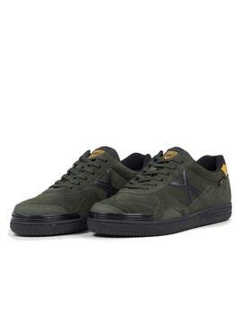 Bota Munich Kid Gresca 324 Verde Oscuro