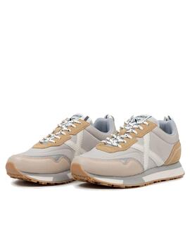Zapatilla Munich W Next 18 Beige mujer
