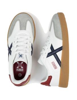 Zapatilla Munich Mini Barru 10 Blanco