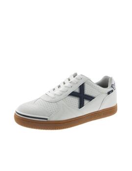 Zapatilla Munich G3 Kid 348 Blanco/Marino