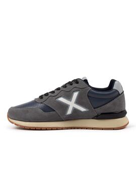Zapatilla Munich M Dash Premium 258 Gris/Marino