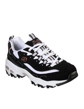 Zapatilla Skechers W D´Lites Devoted Fan BKRG