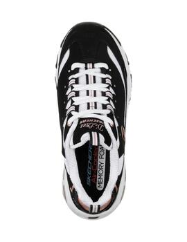 Zapatilla Skechers W D´Lites Devoted Fan BKRG