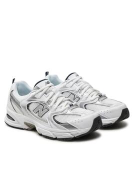 Zapatilla New Balance GS 530SB1 Blanco/Marino