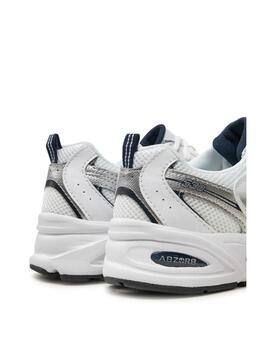 Zapatilla New Balance GS 530SB1 Blanco/Marino