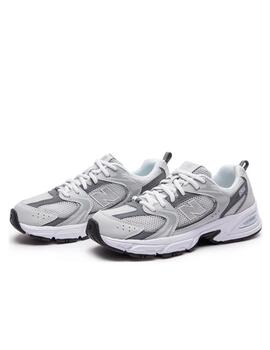 Zapatilla New Balance GS 530CB Gris/Blanco