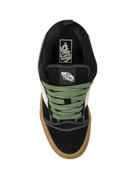 Zapatilla Vans Knu Skool Negro/Verde