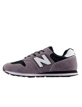 Zapatilla New Balance M 373XE2 Gris/Negro/Blanco