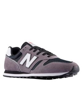 Zapatilla New Balance M 373XE2 Gris/Negro/Blanco
