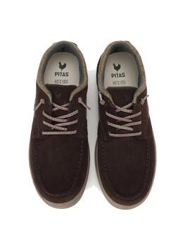 Zapatilla Walk In Pitas M Dakota 17 Marrón