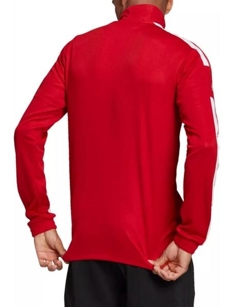 Sudadera Adidas SQ21 SW Hombre Rojo/Blanco