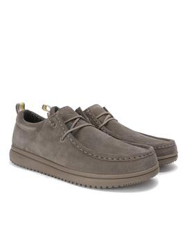 Zapatilla Walk In Pitas M Texas 37 Tortola Gris hombre