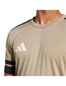 Camiseta Adidas M Squa25 Marrón/Negro para hombre
