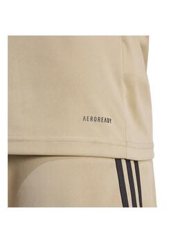 Camiseta Adidas M Squa25 Marrón/Negro para hombre