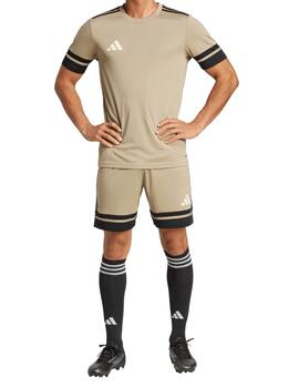 Camiseta Adidas M Squa25 Marrón/Negro para hombre