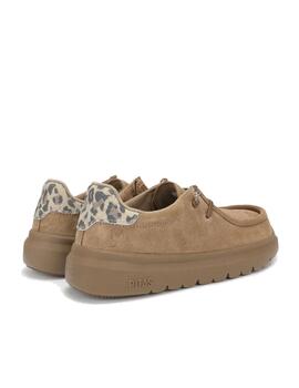 Zapatilla Walk In Pitas W Lyon 47 Camel mujer