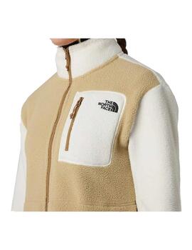 Polar TNF WM Yumiori Full Zip Beige/Blanco