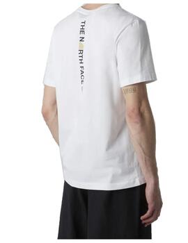 Camiseta The North Face MN Vertical Logo Blanco Hombre