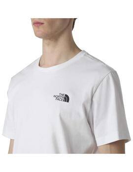 Camiseta The North Face MN Vertical Logo Blanco Hombre