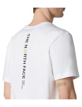Camiseta The North Face MN Vertical Logo Blanco Hombre