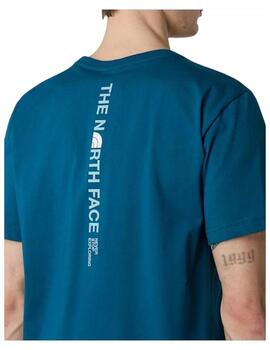 Camiseta The North Face MN Vertical Logo Azul hombre