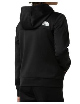 Softshell TNF YT Teen Reaxion FZ Negro
