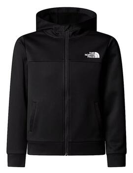 Softshell TNF YT Teen Reaxion FZ Negro