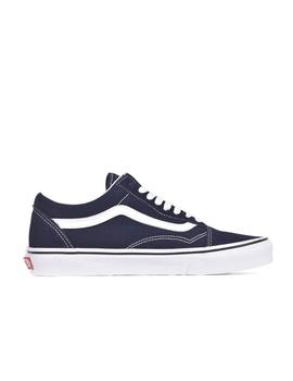 Zapatilla Vans Old Skool azul y blanco