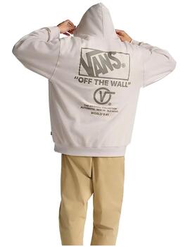 Sudadera Vans MN Stockpile Hoodie Beige para hombre