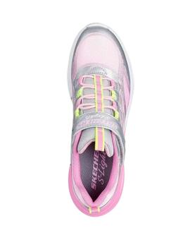 Zapatilla Skechers Lights Cosmic Glow SMLT para niña