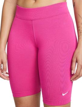 Short Nike Biker Essential Mujer Fucsia