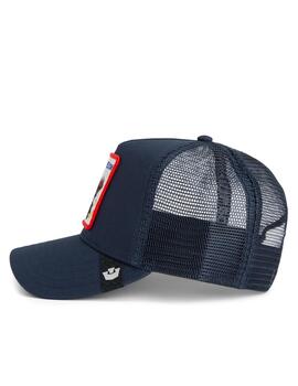 Gorra Goorin Bros Freedom Eagle Trucker Marino