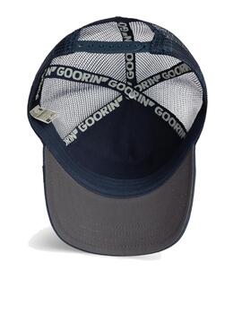 Gorra Goorin Bros Freedom Eagle Trucker Marino
