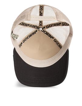 Gorra Goorin Bros Bad Boy Trucker Negro/Tostado