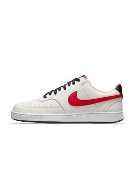 Zapatilla Nike M Court Vision Low NN Blanco/Rojo