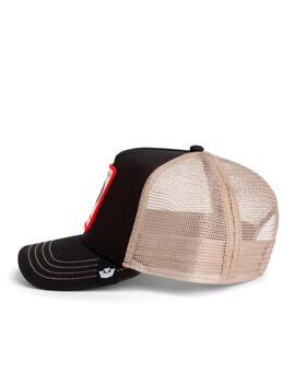 Gorra Goorin Bros Rooster Trucker Negro/Tostado