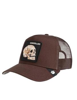 Gorra Goorin Bros The Cancelled Skull Marrón