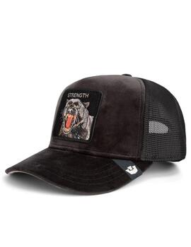 Gorra Goorin Bros Velour Panther Gris Oscuro