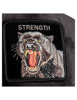 Gorra Goorin Bros Velour Panther Gris Oscuro