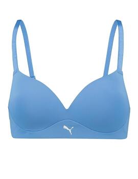 Sujetador Puma W Soft Padded Bra Azul
