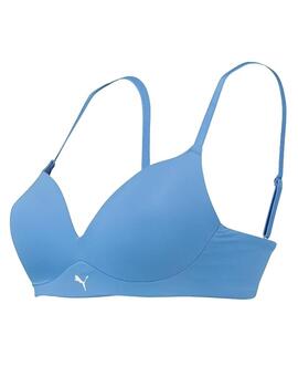 Sujetador Puma W Soft Padded Bra Azul