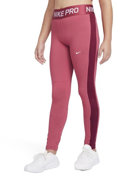 Respectivamente Treinta punto final Legging Nike Pro Warm Dri-Fit Niña Rosa