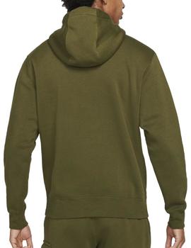 Sudadera Nike M Sportswear Club Fleece Verde