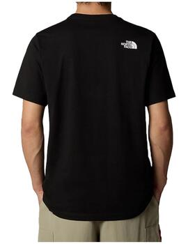 Camiseta TNF MN Easy Negro