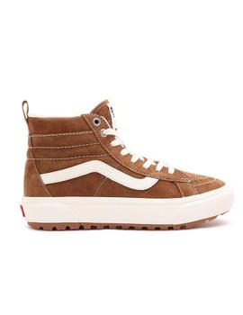Zapatilla Vans UA Sk8-Hi Mte-1 Marrón/Blanco