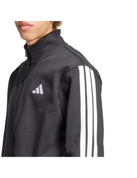 Chándal Adidas M 3S FL TT Negro/Blanco para hombre